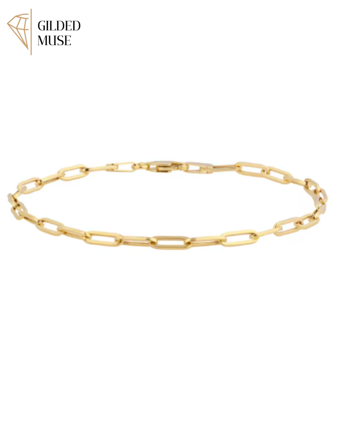 Aurelia Paperclip Chain Bracelet