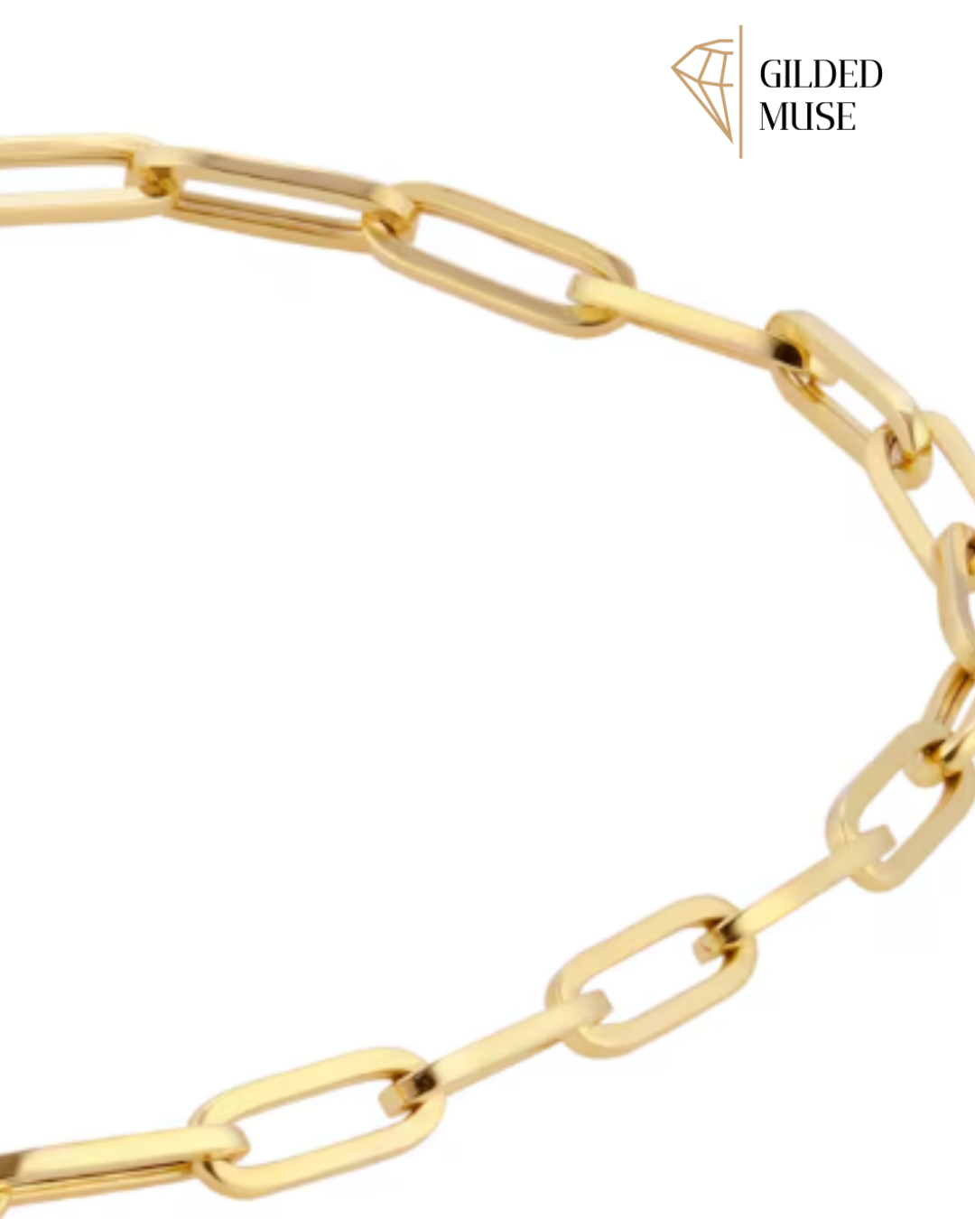 Aurelia Paperclip Chain Bracelet