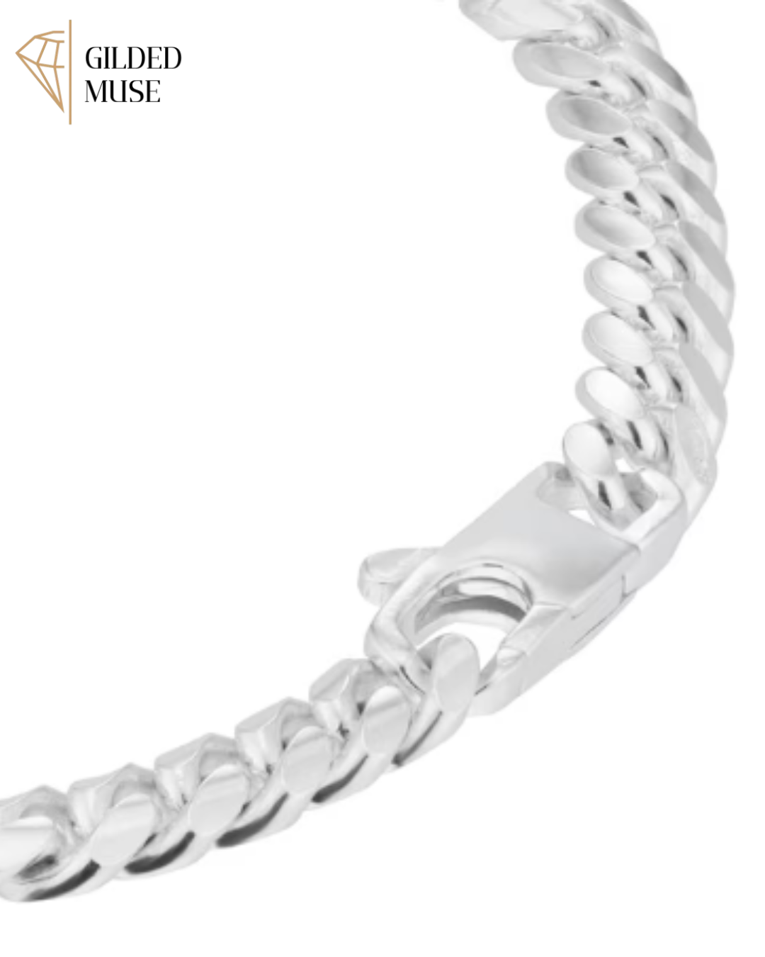 Sterling Silver Curb Chain Bracelet